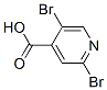 2,5-Dibromoisonicotinic acid Structure,942473-59-8Structure