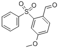 2-(苯基磺酰基)-4-甲氧基苯甲醛结构式_942474-72-8结构式