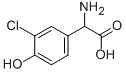 氨基-(3-氯-4-羟基-苯基)-乙酸结构式_943-31-7结构式