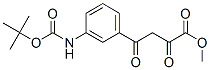 4-(3-Boc-amino-phenyl)-2,4-dioxo-butyric acid methyl ester Structure,943641-43-8Structure