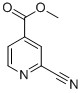 2-氰基-4-吡啶羧酸甲酯结构式_94413-64-6结构式