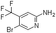 2-氨基-5-溴-4-三氟甲基吡啶结构式_944401-56-3结构式