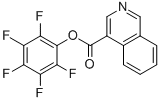 异喹啉-4-羧酸五氟苯酯结构式_944450-77-5结构式