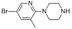 5-溴-2-(哌嗪-1-基)-3-甲基吡啶结构式_944582-94-9结构式