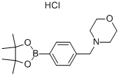 4-(4-Morpholinomethyl)phenylboronic acid pinacol ester, HCl Structure,944591-57-5Structure