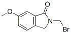 2-溴甲基-6-甲氧基异吲哚啉酮结构式_944718-10-9结构式