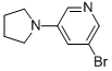 3-Bromo-5-pyrrolidinopyridine Structure,944718-19-8Structure
