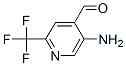 5-Amino-2-trifluoromethyl-pyridine-4-carbaldehyde Structure,944900-36-1Structure