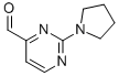 2-吡咯烷-1-基-嘧啶-4-甲醛结构式_944901-16-0结构式