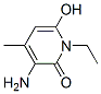 3-氨基-1-乙基-6-羟基-4-甲基-2-吡啶酮结构式_94492-81-6结构式