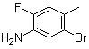 5-溴-2-氟-4-甲基苯胺结构式_945244-29-1结构式