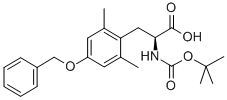 (S)-3-(4-benzyloxy-2,6-dimethyl-phenyl)-2-tert-butoxycarbonylamino-propionic acid Structure,945669-52-3Structure