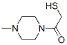 (9ci)-1-(疏基乙酰基)-4-甲基-哌嗪结构式_94592-56-0结构式