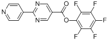 2-吡啶-4-基嘧啶-5-羧酸五氟苯酯结构式_946409-27-4结构式