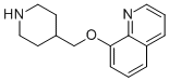 8-(4-哌啶基甲氧基)喹啉结构式_946680-78-0结构式