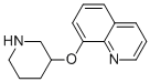 8-(3-哌啶基氧基)喹啉结构式_946714-59-6结构式