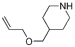 4-(烯丙氧基甲基)哌啶结构式_946725-17-3结构式