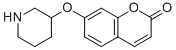 7-(3-哌啶基氧基)-2H-色烯-2-酮结构式_946726-12-1结构式