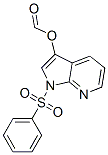 1H-Pyrrolo[2,3-b]pyridin-3-ol, 1-(phenylsulfonyl)-, 3-formate Structure,947498-93-3Structure