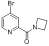 氮杂啶-1-基(4-溴吡啶-2-基)甲酮结构式_947534-66-9结构式