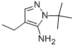 5-氨基-1-叔丁基-4-乙基-吡唑结构式_947688-94-0结构式