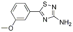 1,2,4-Thiadiazol-3-amine, 5-(3-methoxyphenyl)- Structure,948005-84-3Structure