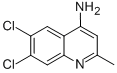 4-氨基-6,7-二氯-2-甲基喹啉结构式_948292-89-5结构式