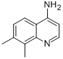 4-氨基-7,8-二甲基喹啉结构式_948293-29-6结构式