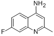 4-氨基-7-氟-2-甲基喹啉结构式_948293-45-6结构式