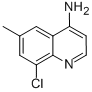 4-氨基-8-氯-6-甲基喹啉结构式_948293-57-0结构式