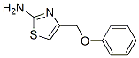 4-(苯氧基甲基)-1,3-噻唑-2-胺结构式_94830-63-4结构式