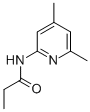 N-(4,6-二甲基-2-吡啶)-丙酰胺结构式_94843-69-3结构式