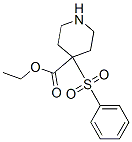 4-苯磺酰基-4-哌啶羧酸乙酯结构式_948553-90-0结构式