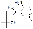 2-氨基-5-甲基苯硼酸频那醇酯结构式_948592-80-1结构式