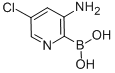 3-氨基-5-氯吡啶-2-基硼酸结构式_948593-64-4结构式