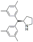 (R)-2-[Bis(3,5-dimethylphenyl) methyl] pyrrolidine Structure,948595-04-8Structure