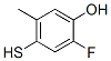2-氟-4-疏基-5-甲基-苯酚结构式_949019-05-0结构式