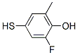 2-氟-4-疏基-6-甲基-苯酚结构式_949019-81-2结构式