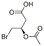 Butanoic acid, 3-(acetyloxy)-4-bromo-, (3R)- Structure,949899-86-9Structure