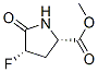 顺式-(9ci)-4-氟-5-氧代-脯氨酸甲酯结构式_95048-76-3结构式