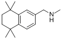 N-甲基-1-(5,5,8,8-四甲基-5,6,7,8-四氢-2-萘基)甲胺结构式_950603-16-4结构式