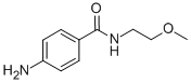 4-氨基-N-(2-甲氧基乙基)苯甲酰胺结构式_95086-97-8结构式