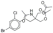 N-[1,1-双[(乙酰基氧基)甲基]-3-(4-溴-2-氯苯基)丙基]乙酰胺结构式_951238-23-6结构式