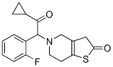 5-[Cyclopropylcarbonyl-2-flurobenzyl)-2-oxo-2, 4, 5, 6, 7, 7a-hexahydrothieno [3, 2-c]-pyridine Structure,951380-42-0Structure