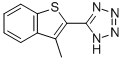 3-Methyl-2-(1h-tetrazol-5yl) benzothiophene Structure,951625-85-7Structure