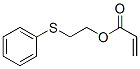 2-(Phenylthio)Ethyl Acrylate Structure,95175-38-5Structure