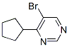 5-Bromo-4-cyclopentylpyrimidine Structure,951884-32-5Structure