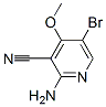 2-氨基-5-溴-3-氰基-4-甲氧基吡啶结构式_951884-75-6结构式