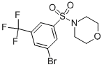 4-(3-Bromo-5-trifluoromethylphenylsulfonyl)morpholine Structure,951884-77-8Structure