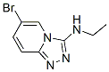6-Bromo-3-(N-ethylamino)-[1,2,4]triazolo[4,3-a]pyridine Structure,951884-90-5Structure